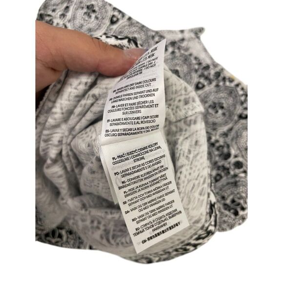 Boden Womens Mini Dress UK 16 US 12 Black Floral Sleeveless Summer D0614 NWT - Picture 9 of 13